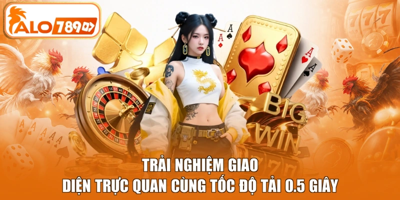 Trải nghiệm giao diện trực quan cùng tốc độ tải 0.5 giây 